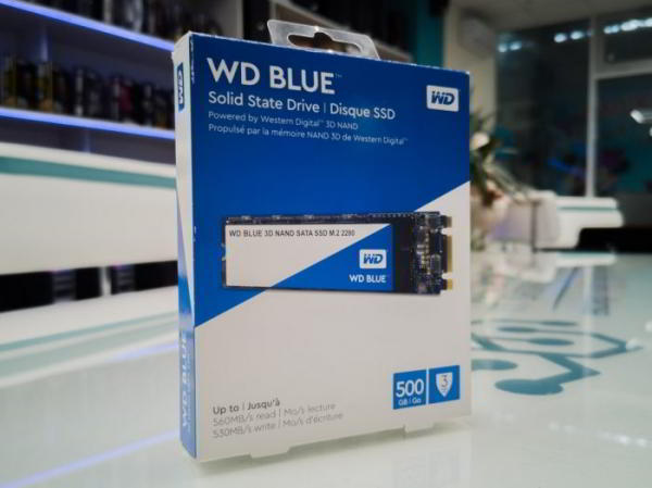 Обзор Western Digital Blue 500GB. Самое главное о SATA M.2 SSD