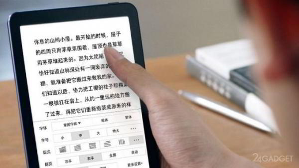 Xiaomi iReader T6 — ридер с подсветкой сенсорного экрана (6 фото + видео)