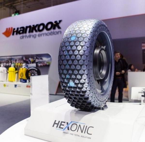 Hankook представила новые футуристичные шины Hexonic и Aeroflow