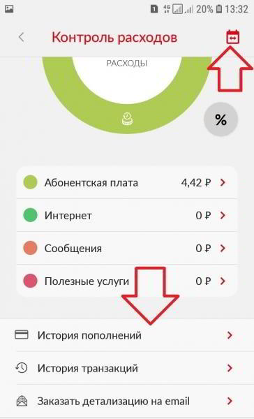 Как проверить и посмотреть расходы на МТС за месяц