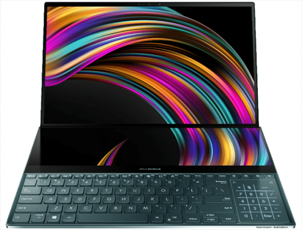 ASUS первой в мире оснастила ноутбук сразу двумя 4K-экранами