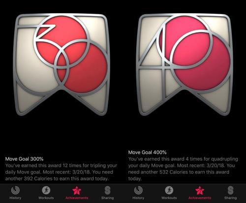 How to get all of the Apple Watch Activity badges