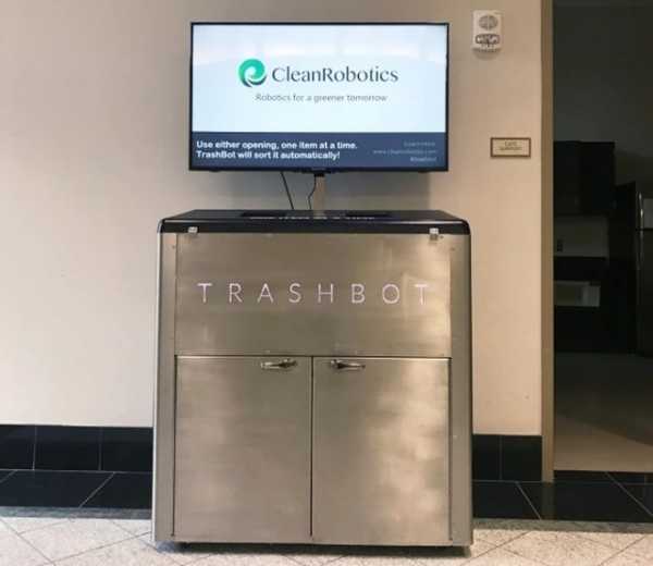 Практичный робот TrashBot отсортирует мусор для переработки Практичный робот TrashBot отсортирует мусор для переработки