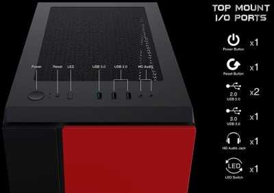 Корпус для ПК Xigmatek OMG MicroATX