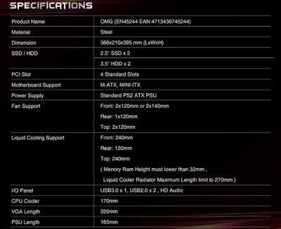 Корпус для ПК Xigmatek OMG MicroATX